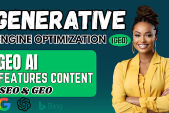 geo generative engine optimization and ai seo for chatgpt ai and search ranking