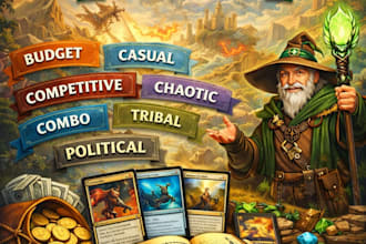create your perfect mtg edh commander deck