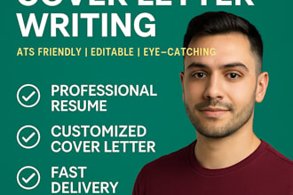 write a professional resume and cover letter to get you hired