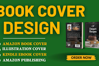 design a stunning fantasy sci fiction, thriller horror mystery book cover design