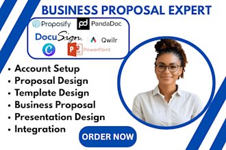 design proposify, pandadoc, proposal template design, docusign, better proposal