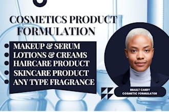 do cosmetic formulation, skincare, haircare formulation for cosmetic products