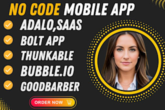 build goodbarber thunkable bolt ai glide bolt app weweb firebase mvp loveable ai