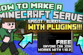 develop custom minecraft plugins for spigot, bukkit, or sponge servers