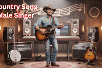 sing country pop, country blues heartfelt ballad folk song, male songsinger