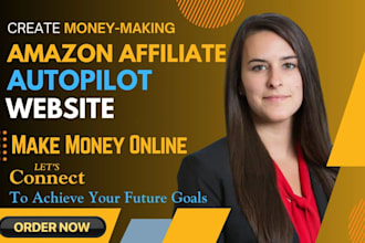create autopilot amazon affiliate website for passive income