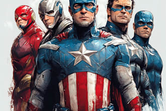 do be your dynamic comic book colorist