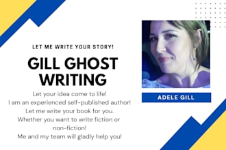 write your fiction or non fiction book in afrikaans or english