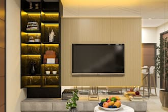 design luxury home interior and exterior, elegant decor and landscaping