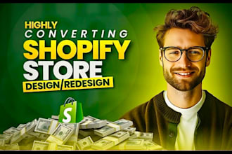 design, redesign shopify store, shopify dropshipping store, shopify website