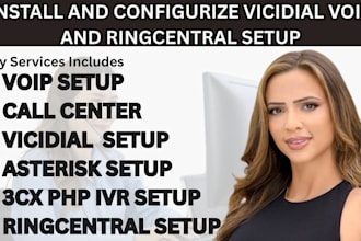 install vicidial voip ringcentral setup vicidial and voip asterisk 3cx setup