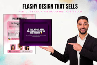design modern flyers, brochures, and marketing materials