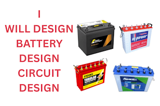 do battery design,electric design and electric circuit