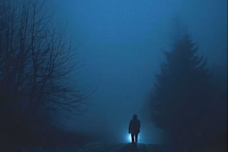 create a song in the genre of dark ambient