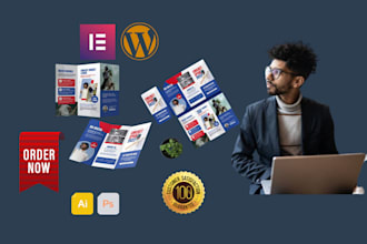 design custom bifold or trifold brochures church flyers event flyers marketing