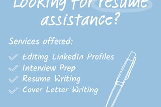 write your resume, cover letter, and prepare you for interviews like a recruiter