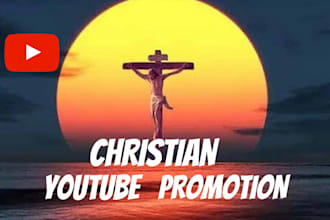 do organic christian youtube video promotion