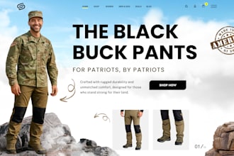 create a responsive wordpress landing page design