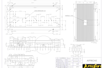 draw proffesional 2d autocad technical drawings for you