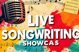 sing blues and pop song for love and birthday, songwriter for occasional events