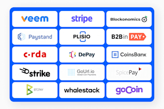 create crypto payment processor, payment gateway, crypto payment integration