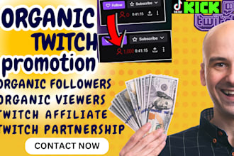 do effective channel promotion to gain twitch viewers, affiliate and partnership