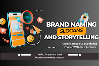 create emotional brand storytelling and unique names for your business