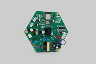 design pcb circuit write firmware schematic easyeda altium or eagle kicad