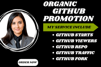 create cicd pipeline github organic promotion to increase followers and viewers