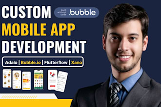 adalo mobile app development xano flutterflow app flutter app flutterflow adalo