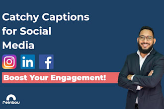 write engaging social media captions tailored to your brand