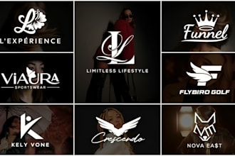 design a modern logo, brand style guide, and complete  brand identity kit