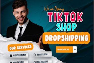 setup tiktok shop dropshipping tiktok shoppable ads manage tiktok shop marketing