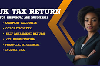 provide UK vat registration, mtd setup, and tax return filing for your business