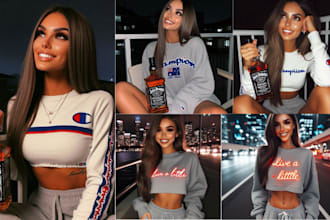 create hyper realistic ai influencer model fanvue instagram ai onlyfans model