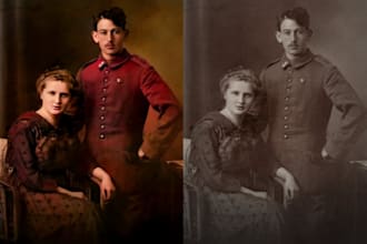 professionally recolor your old photos using ai