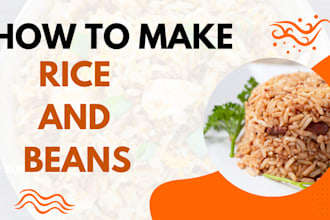 cook a delicious  rice and beans