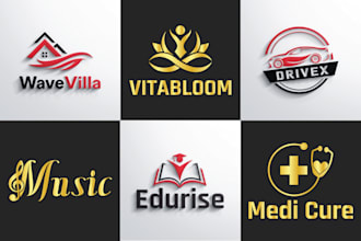 do modern minimalist business logo design