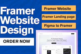 framer developer design framer website figma to framer framer landing page