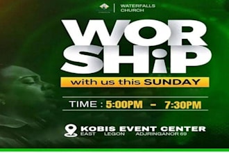 design eye catching christian flyers church flyers banners posters event flyer