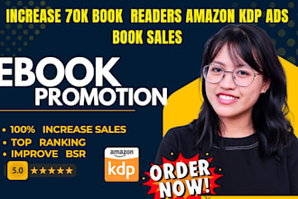 do ebook promotion to increase book  readers amazon kdp ads book sales