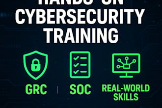train you in practical cybersecurity, grc and soc skills