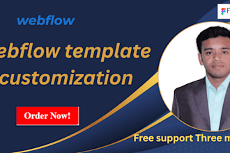 design or develop webflow website, webflow expert, figma to webflow