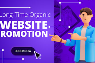 do long time organic website promotion
