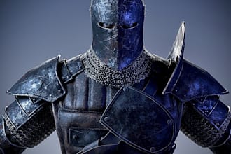 do any character, props design you wish to see in 3d