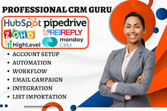 do monday crm project hubspot automation zoho pipedrive gohighlevel integration