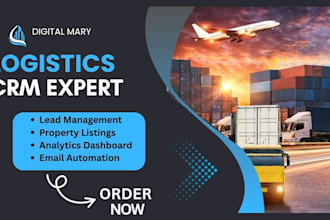 setup a professional CRM system for your courier, freight or delivery business