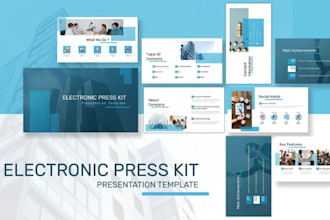 design electronic press kit speaker media kit epk press kit marketing flyer