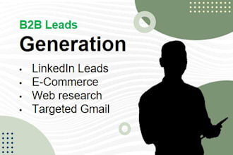 do b2b lead generation on linkedin and targeted gmail