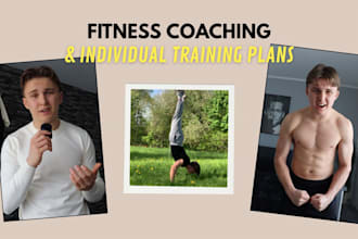 support you as your fitness coach to live healthy and fit every day
